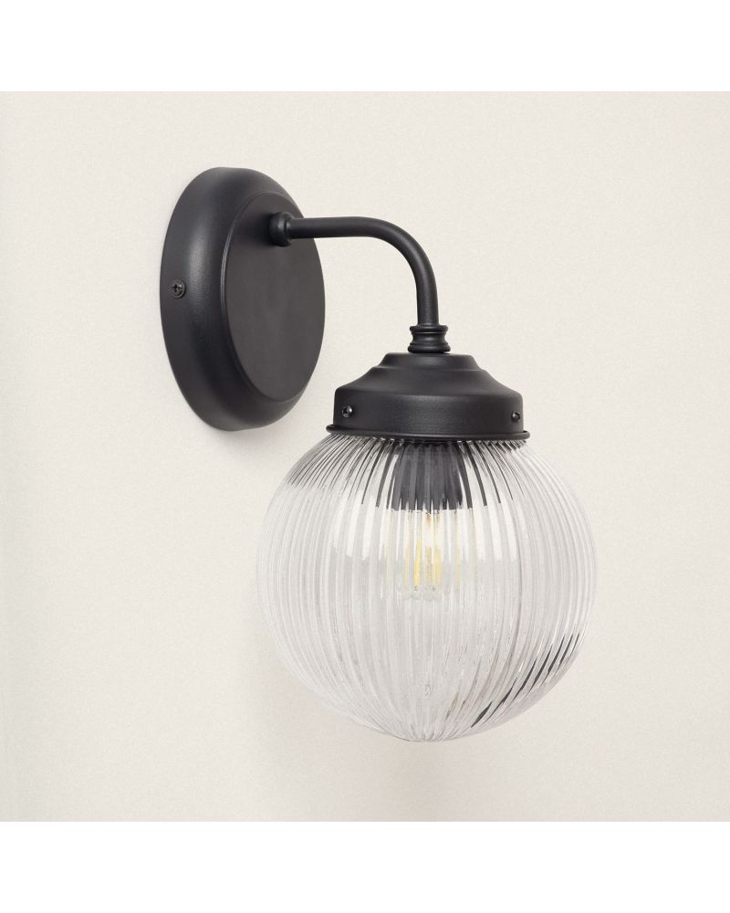 Lampe Murale Extérieure Verre Soma
