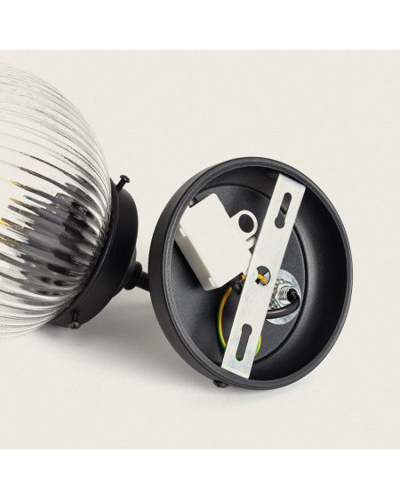 Lampe Murale Extérieure Verre Soma
