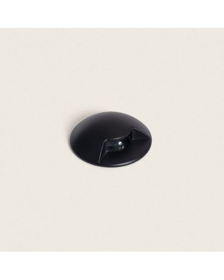 Balise Extérieure LED 1W Encastrable au Sol Letso 1L Noir