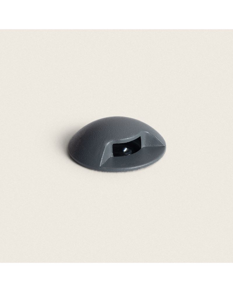 Balise Extérieure LED 1W Encastrable au Sol Letso 1L Grise