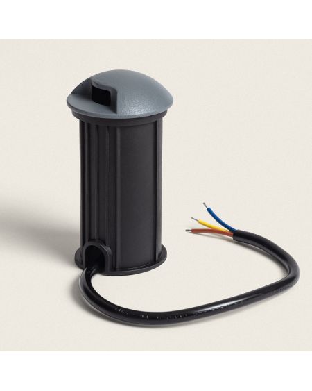 Balise Extérieure LED 1W Encastrable au Sol Letso 1L Grise