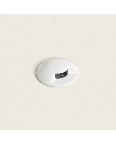 Balise Extérieure LED 1W Encastrable au Sol Letso 2L Blanche
