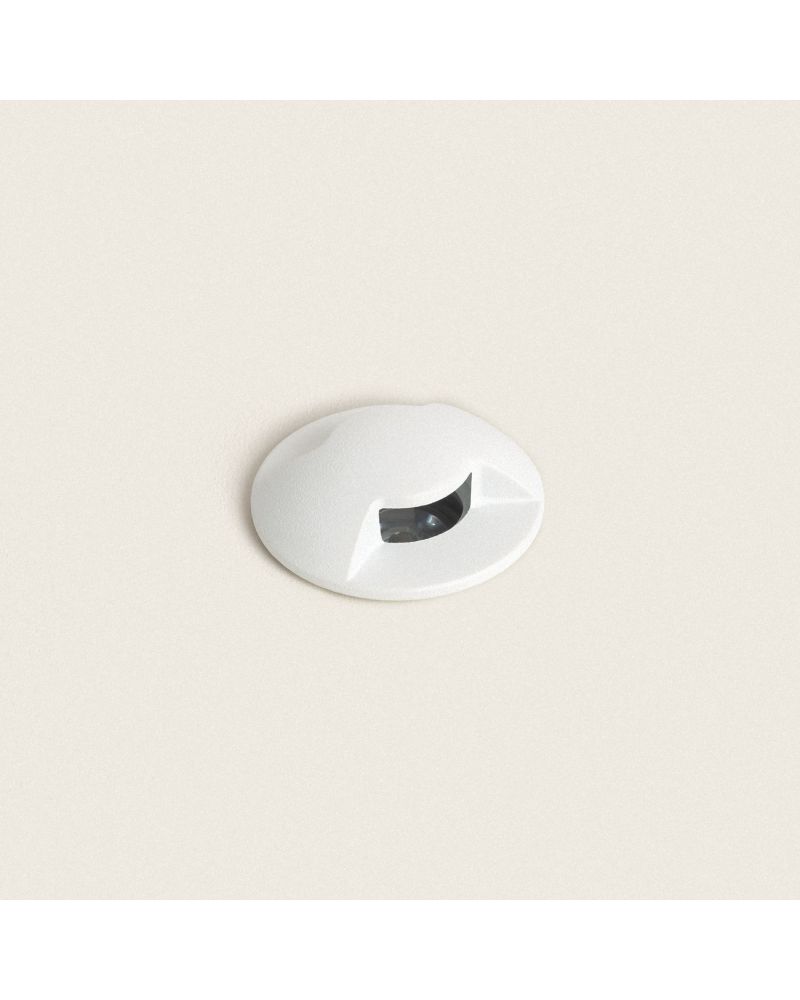 Balise Extérieure LED 1W Encastrable au Sol Letso 2L Blanche
