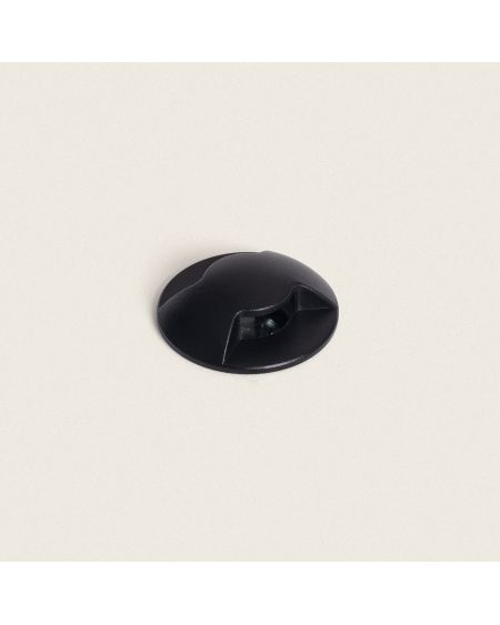 Balise Extérieure LED 1W Encastrable au Sol Letso 4L Noire