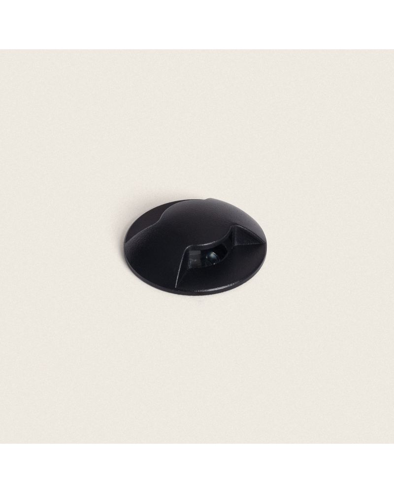 Balise Extérieure LED 1W Encastrable au Sol Letso 4L Noire