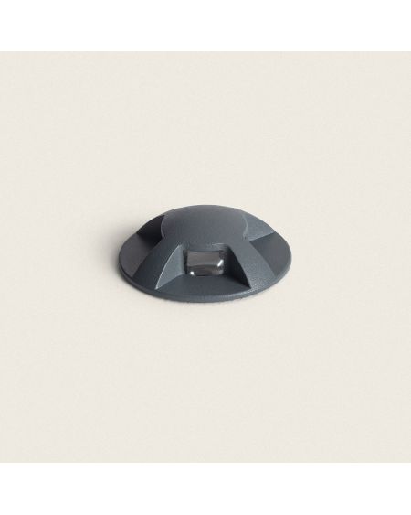 Balise Extérieure LED 1W Encastrable au Sol Letso 4L Grise