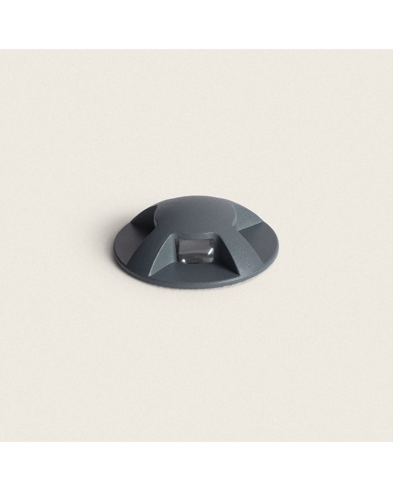 Balise Extérieure LED 1W Encastrable au Sol Letso 4L Grise
