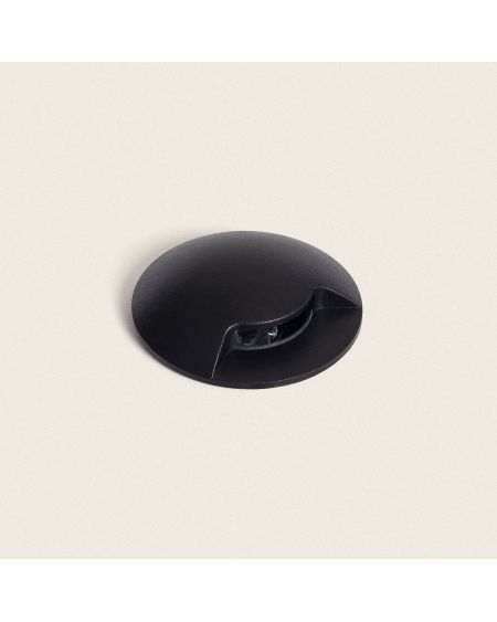 Balise Extérieure LED 3W Encastrable au Sol Letso 1L Noire
