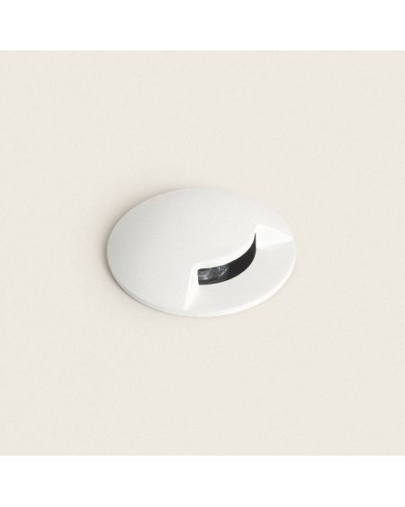 Balise Extérieure LED 3W Encastrable au Sol Letso 1L Blanche