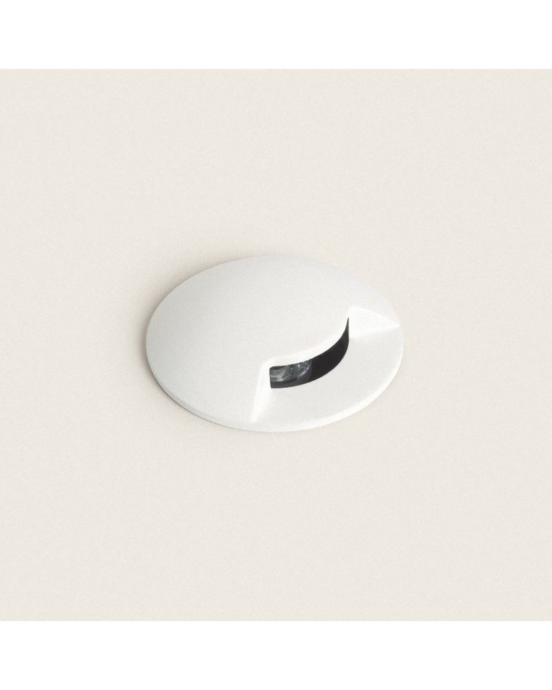 Balise Extérieure LED 3W Encastrable au Sol Letso 1L Blanche