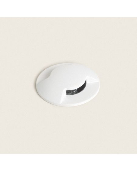 Balise Extérieure LED 3W Encastrable au Sol Letso 2L Blanche