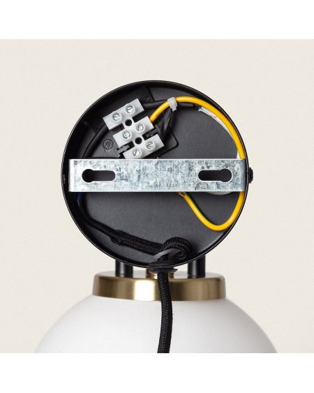 Lampe Murale Métal et Verre Arnor