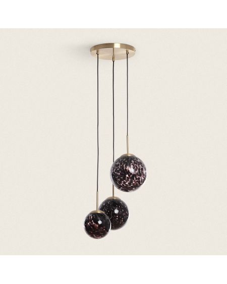 Suspension Métal et Verre Pardo