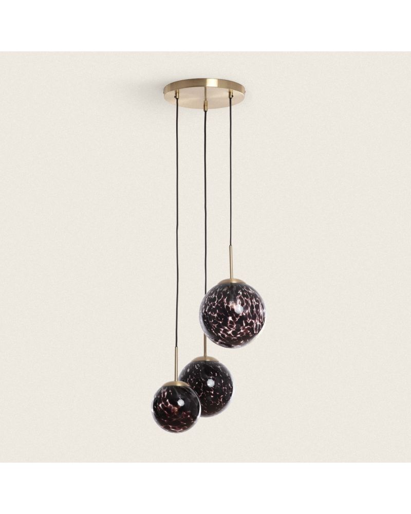 Suspension Métal et Verre Pardo