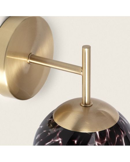 Lampe Murale Métal et Verre Pardo
