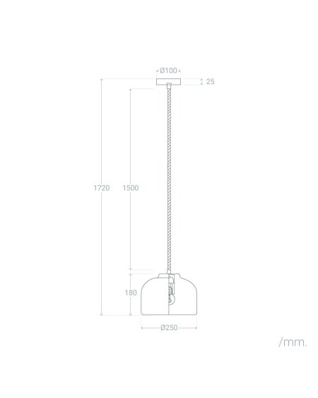 Suspension Métal Beth