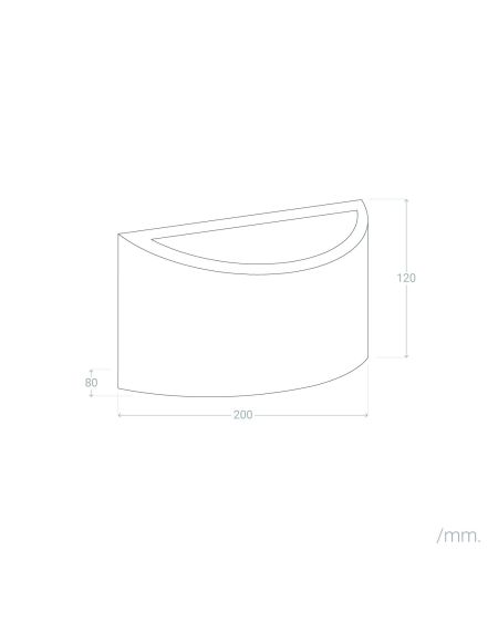 Applique Murale Plâtre Fosty