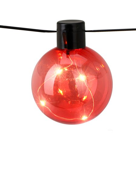 Guirlande Extérieure LED RGB de 10 Ampoules Jarli 7.5m
