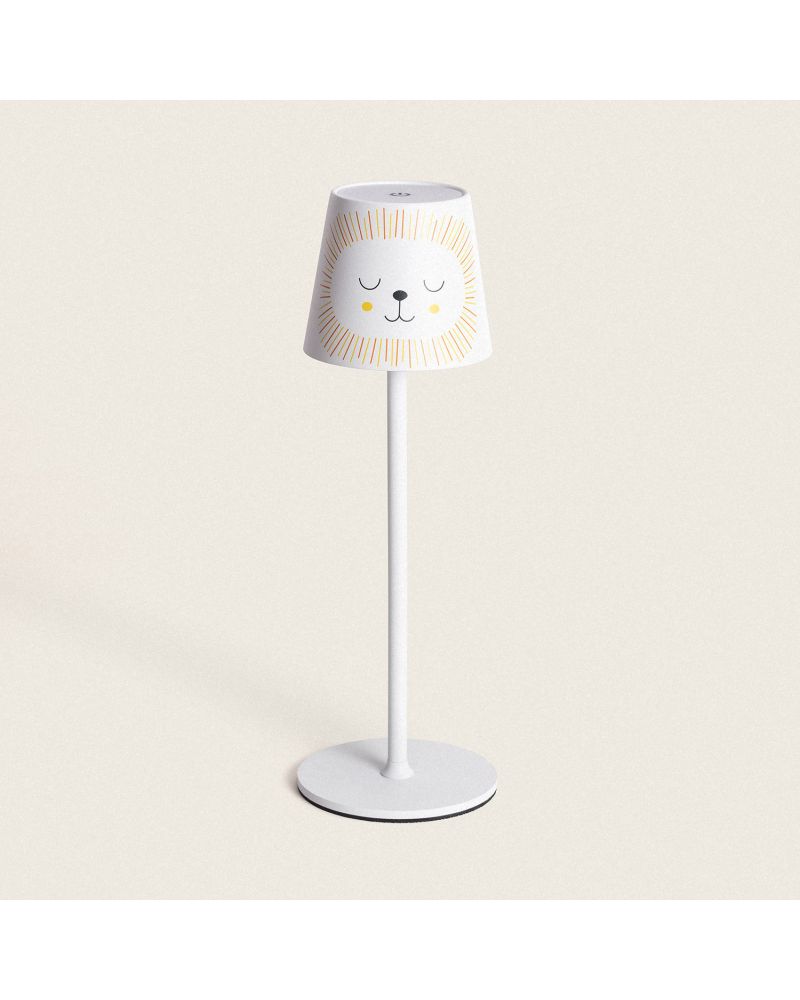 Lampe à Poser LED Portable 3W Anisa Kids Métal avec Batterie Rechargeable USB