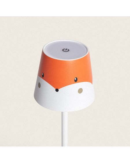 Lampe à Poser LED Portable 3W Anisa Kids Métal avec Batterie Rechargeable USB