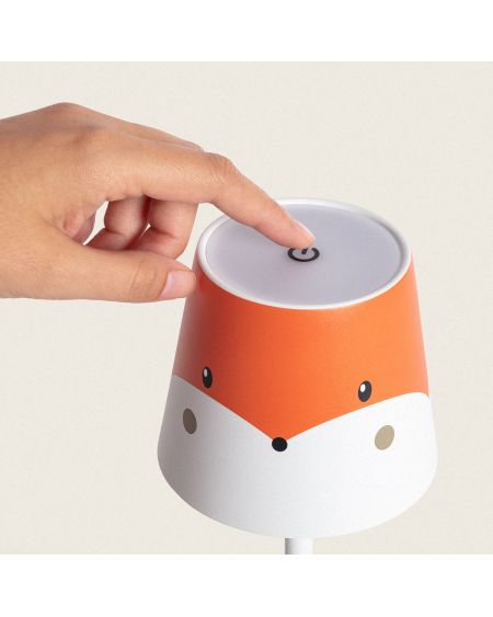 Lampe à Poser LED Portable 3W Anisa Kids Métal avec Batterie Rechargeable USB