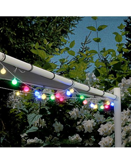 Guirlande LED Extérieure RGB Boules Osip 19m