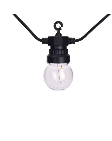 Guirlande LED Extérieure avec 10 Ampoules Chaudron 7.5m