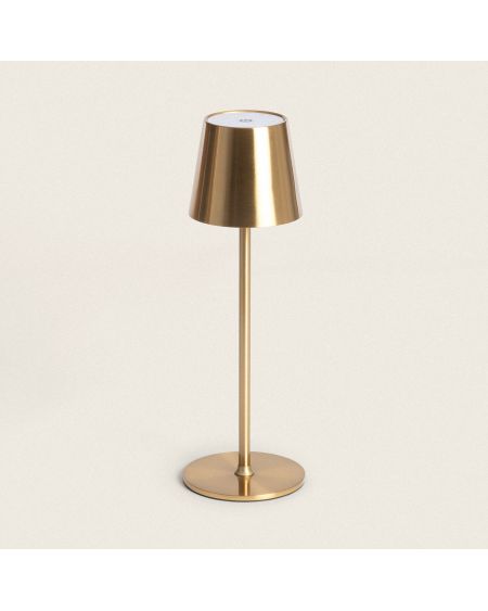 Lampe à Poser LED Portable 3W Anisa Métal avec Batterie Rechargeable USB