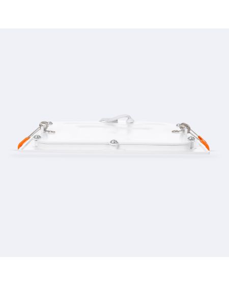 Dalle LED Carrée SuperSlim 12W Argentée Coupe 153x153 mm Pack 2 Unités