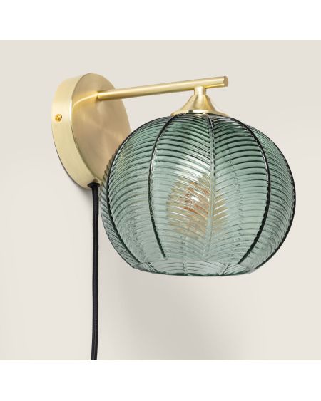 Lampe Murale Métal et Verre Klimt