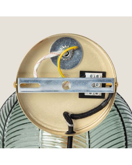 Lampe Murale Métal et Verre Klimt