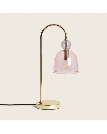Lampe à Poser Métal et Verre Baudelaire