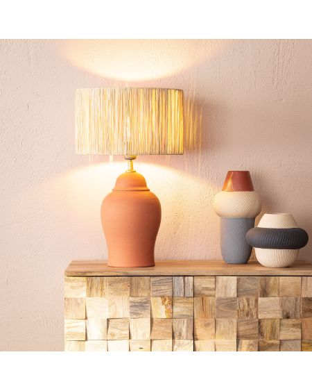 Lampe à Poser Terracota Ilana ILUZZIA