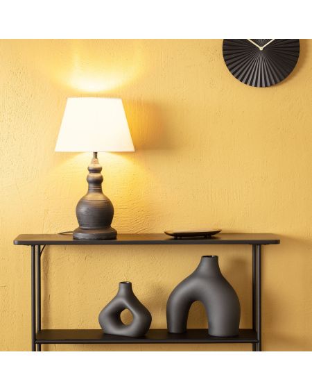 Lampe à Poser Terracota Jara ILUZZIA Ø300 mm