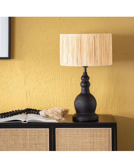 Lampe à Poser Terracota Ø330 mm Jara ILUZZIA