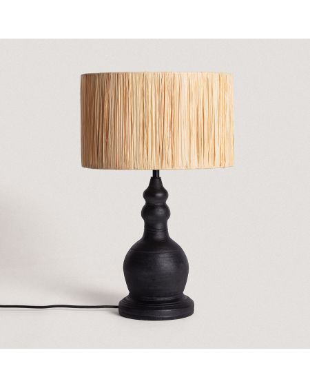 Lampe à Poser Terracota Ø330 mm Jara ILUZZIA