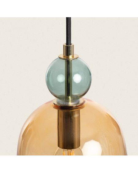 Suspension Métal et Verre Mono-Baudelaire
