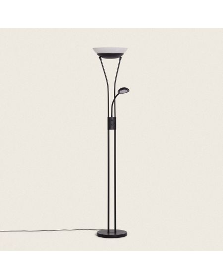 Lampadaire avec LED de Lecture Métal Ethan