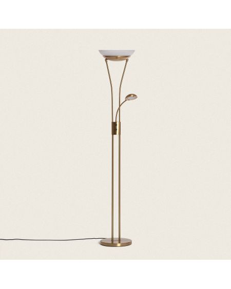 Lampadaire avec LED de Lecture Métal Ethan