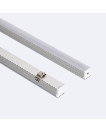 Profilé Aluminium en Saillie 2m Pour Ruban LED jusqu'à 8 mm