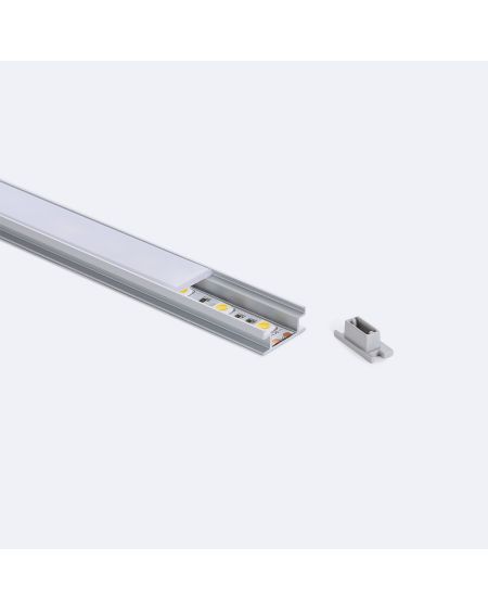 Profilé Aluminium pour Sol pour Rubans LED jusqu'à 10 mm