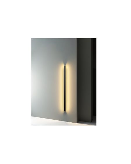 Profilé Aluminium en Saillie pour Moulure Double 2m Noir pour Rubans LED jusqu'à 10 mm