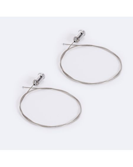 Profilé Aluminium Rond Suspension et en Saillie pour Ruban LED 11mm