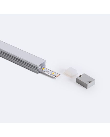 Profilé Aluminium en Saillie pour Ruban LED jusqu'à 10 mm