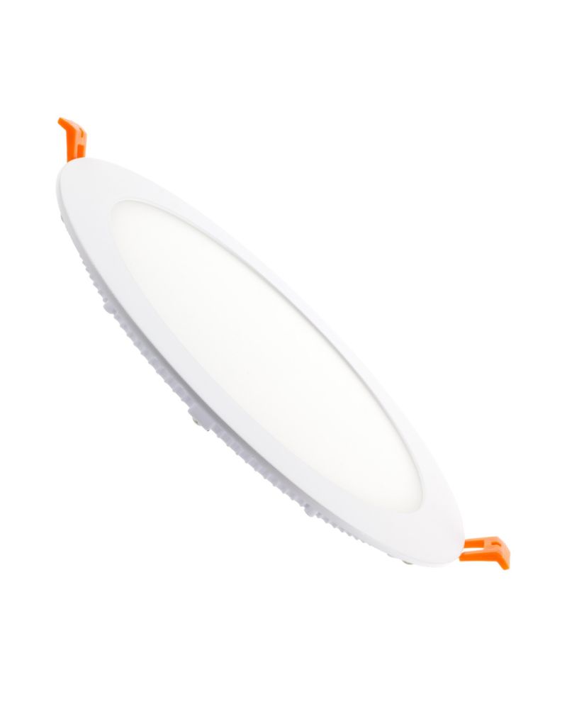 Dalle LED Ronde Extra Plate 20W Coupe Ø205 mm