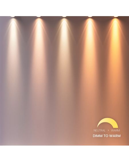 Plafonnier LED Carré 24W Aluminium 300x300 mm Dimmable Dim To Warm