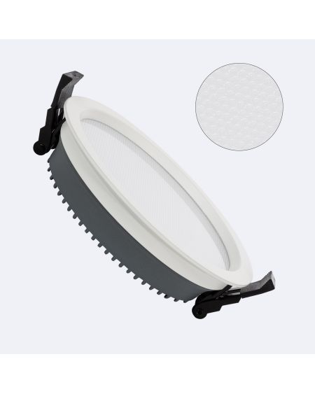 Dalle LED Ronde 24W Dimmable Dim To Warm Coupe Ø135 mm