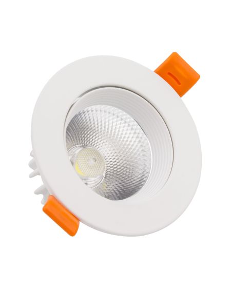Spot Downlight LED Rond Dimmable CCT Selectionnable 9W Coupe Ø90 mm