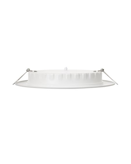 Dalle LED Ronde Dimmable Slim 18W Coupe Ø185 mm