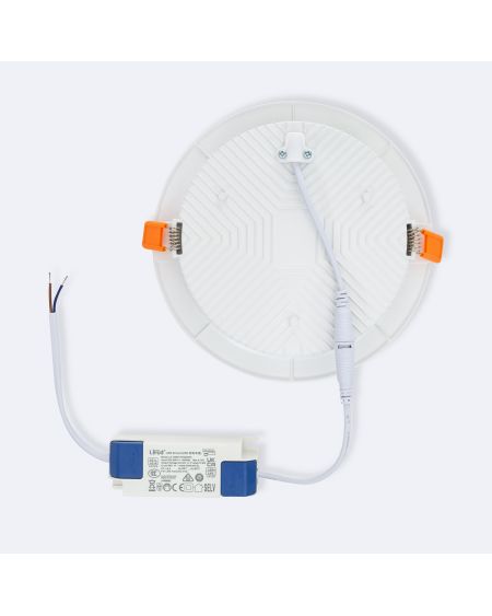 Dalle LED Ronde Extra Plate 12W LIFUD Coupe Ø150 mm
